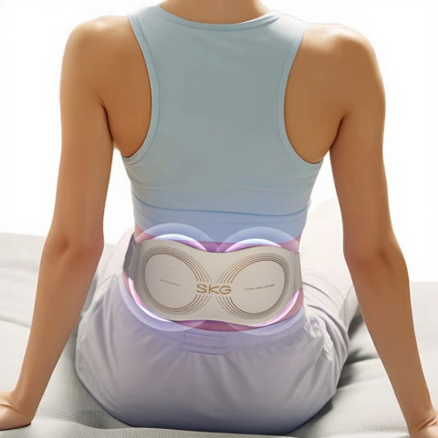 W7 Pro Taillenmassagegerät 11 Modi 2 Massageköpfe 3 Stufen der Heißkompresse