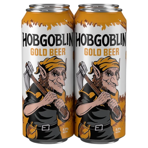 Hobgoblin gold 4Pk - 4.2% 4X500ml