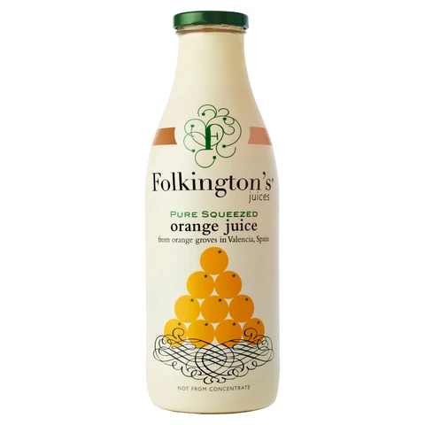 Folkington's - Orange Juice - 1000ml