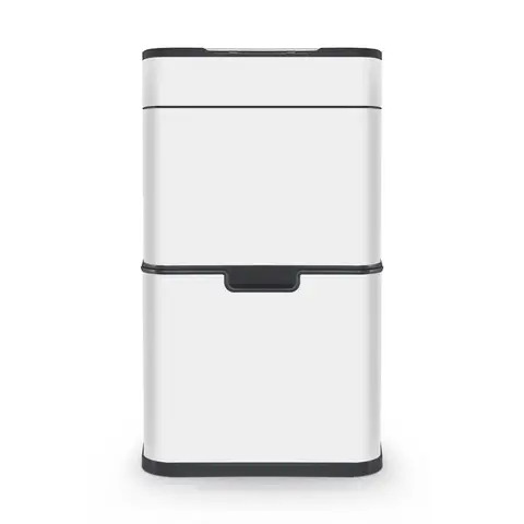 Tower Ozone Recycling Sensor Bin 50L, White