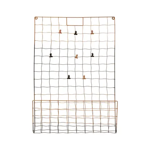 Maison by Premier Wall Mount Magazine Rack with Clips