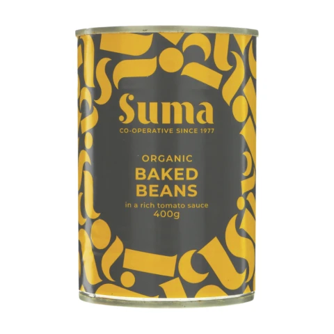Suma Organic Baked Beans Organic 400g