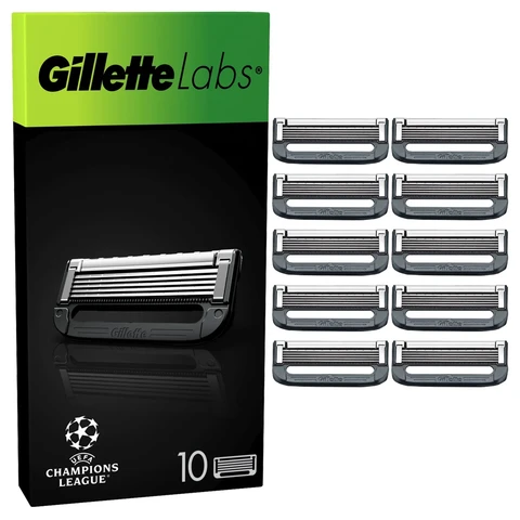 Gillette Labs UEFA Champions League Special Edition Pack Of 10 Razor Blades Refills
