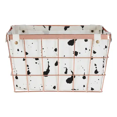 Harga Rose Gold Iron Wireframe Basket