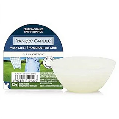 Yankee Candle Wachs-Schmelz Single Clean Cotton 22 g