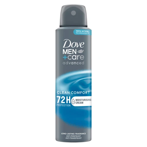 Dove Men+Care Advanced Anti-Perspirant Aerosol Clean Comfort 150ml
