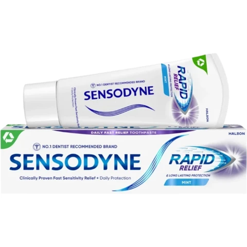 Sensodyne Rapid Relief Original Mint Toothpaste 75ml