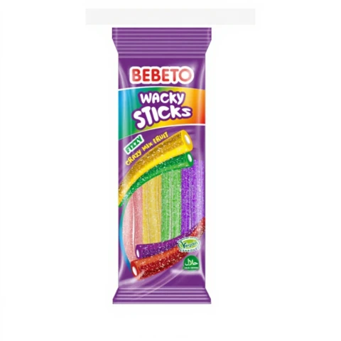 Bebeto Wacky Stick Crazy Tutti Frutti 180g
