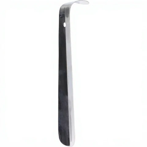 Stainless steel shoe horn (18 x 4 cm)