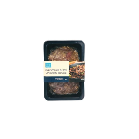 Blue Ville Korean BBQ Marinated Beef Bulgogi 400g 韓式醃製燒烤牛肉(帶甜味)400克