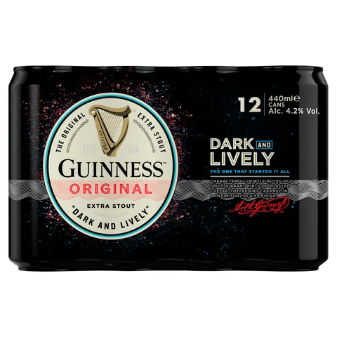 Guinness Original 12X440ml 4.2%