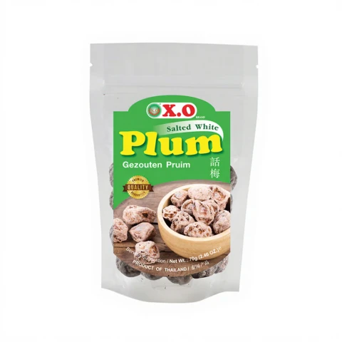 X.O Gesalzene Weiße Pflaume 70 g