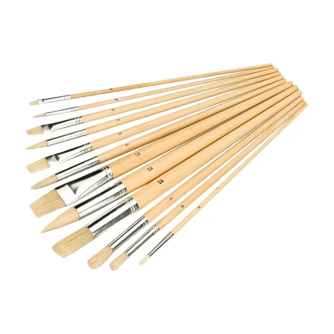 Silverline Artists Paint Brush Set 12pce