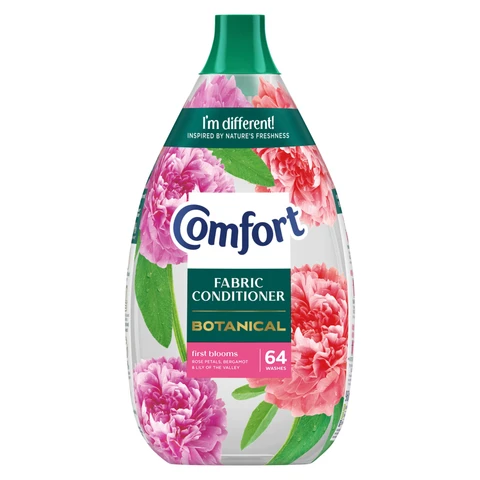 Comfort Botanical Fabric Conditioner First Blooms 960ml (64 washes)