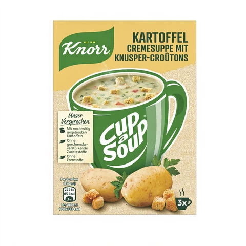 Knorr Coup à Soup Kartoffel-Creme-Suppe 3 x 150 ml * 12 1