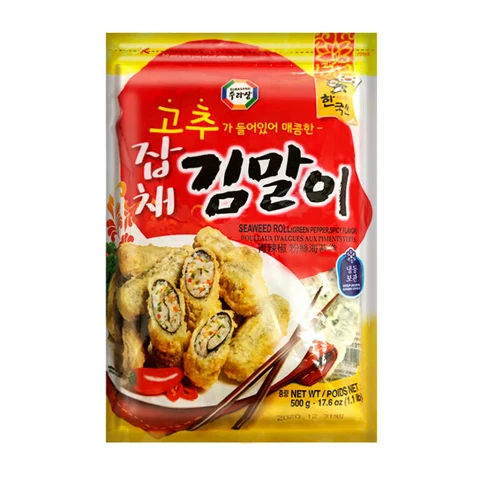 Seaweed Roll (Green Pepper Spicy Flavor) 500g 紫菜卷