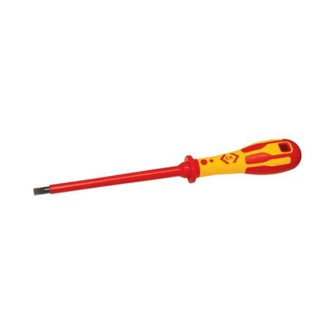 VDE slot screwdriver C.K Dextro VDE T49144-025 Blade width: 2.5mm Blade length: 75mm