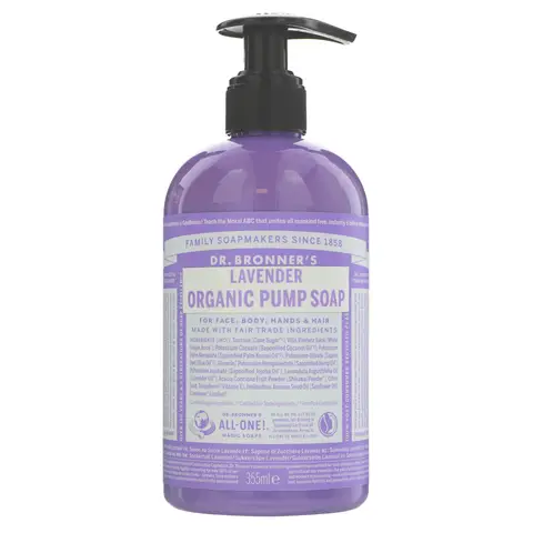 Dr Bronner's Lavender - Pump Soap 355ml