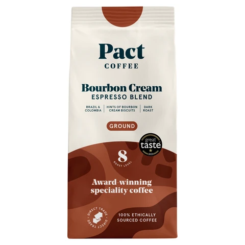 Pact Coffee - Bourbon Cream Espresso ground - 200g