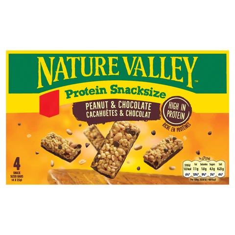 Nature Valley Protein Peanut Butter And Choco 4 x 25g
