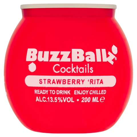 Buzzballz Strawberry Rita 200ml