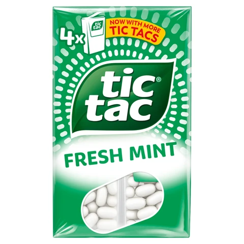 Tic Tac Mint 4 Pack 72g