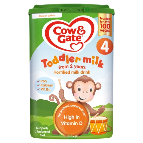 Cow & Gate 4 Toddler Milk Formula 2+ Years 800g
