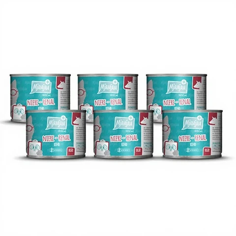 MjAMjAM VetCat: Nieren - Renal - rundvlees 200 g x 6