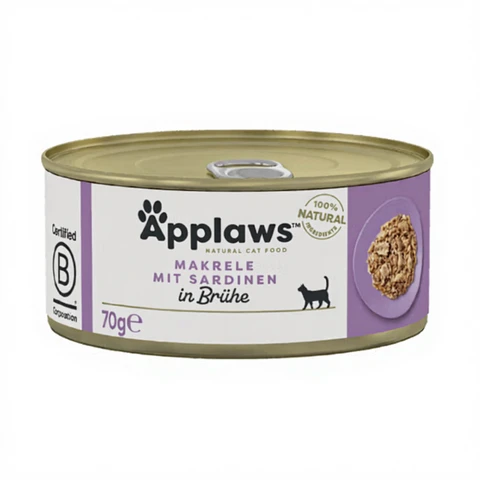 Applaws - Nassfutter für Katzen 70 g - Makrele und Sardine