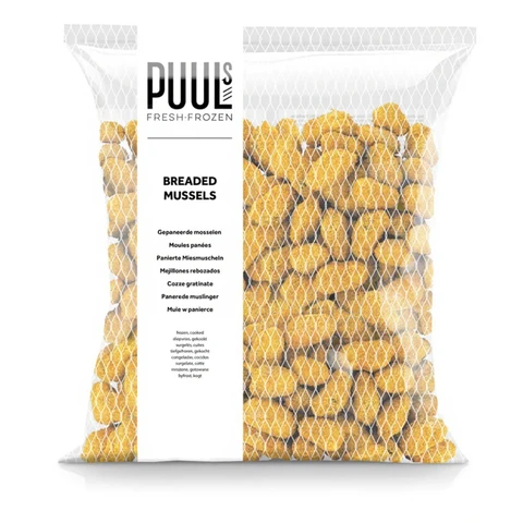 KLAAS PUUL Moules Panées 200/250 - 1 kg