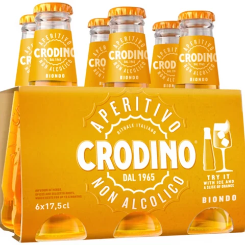 Crodino Biondo 6 x 17,5 cl