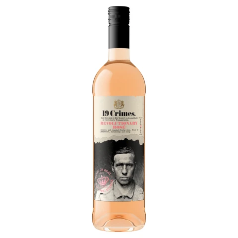 19 Crimes Revolutionary Rosé 75cl