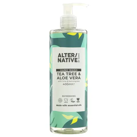 Alter/native By Suma Hand Wash - Tea Tree & Aloe 400ml