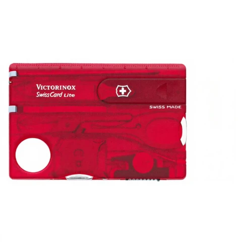 Victorinox SwissCard Lite Rubin, 12 Funktionen