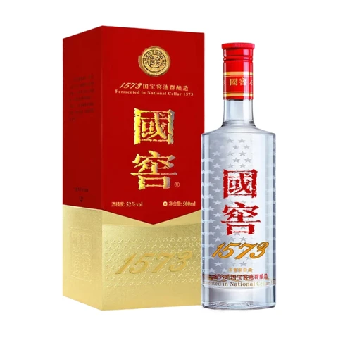 Chinese Baijiu - Luzhou Laojiao National Cellar 1573 500ml (52% Alc./Vol)