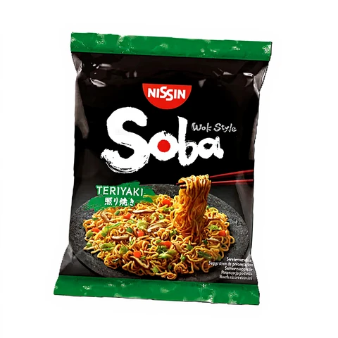 Nissin Nissin Soba Teriyaki Nouilles Instantanées Sautées 110 g