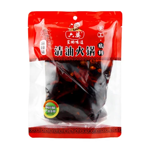Base de fondue chinoise LP Liu Pao artisanale à l'huile claire 500g