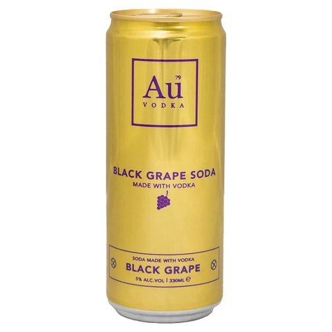 Au Vodka Black grape 330ml