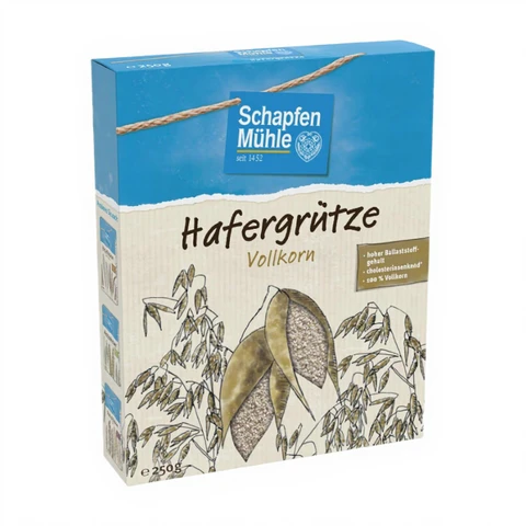 Schapfenmühle whole grain oat groats 250 g