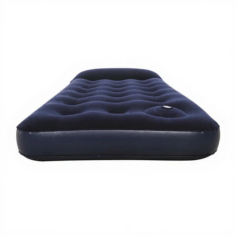 Matelas gonflable 1 place Bestway avec pompe à pied intégrée 185 × 76 × 28 cm