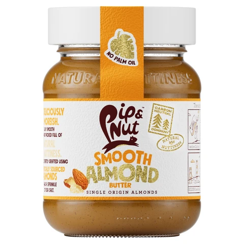 Pip & Nut Smooth Almond Butter 170g