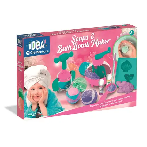 Clementoni Science & Play Soaps & Bath Bomb Maker