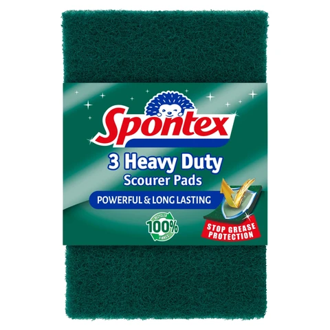 Spontex Heavy Duty 3 Scourer Pads
