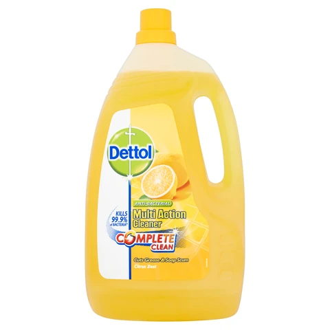 Dettol AntiBacterial Multi Action Cleaner Complete Clean Citrus Zest 4l