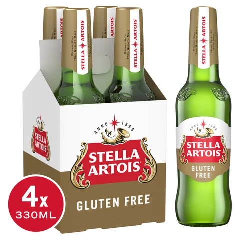Stella Artois Gluten Free 4 X 330ml