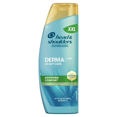 Head & Shoulders DermaXPro Soothing Comfort Anti Dandruff Shampoo with Aloe Vera 500ml
