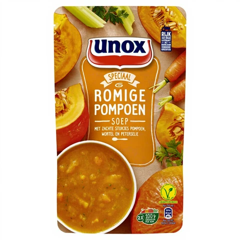 Unox Romige Pompoensoep - 570 ml