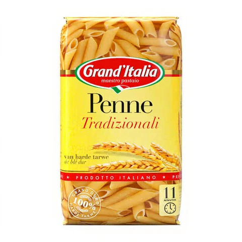 Grand'Italia Pasta Penne Rigate Zak 500 g