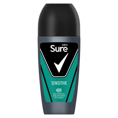 Sure Sensitive Antiperspirant Roll On 50ml