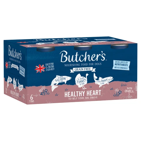 Butcher's Healthy Heart Dog Food Tins 6 x 390g